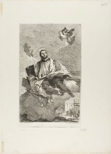 St. Gaetano av Thiene av Giovanni Domenico Tiepolo