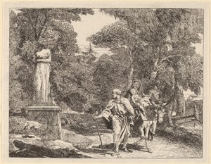 Episoden av Falling Idol av Giovanni Domenico Tiepolo