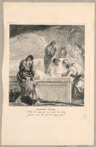 Via crucis - Station XIV, Gravleggingen av Giovanni Domenico Tiepolo