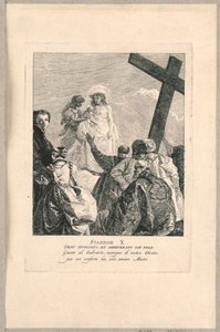 Korsveien - Station X, Jesus plyndret av Giovanni Domenico Tiepolo