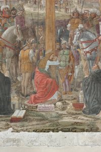 Milan, Refectory of the Last Supper, Donato Montorfano, Crucifixion of Christ