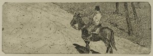 Kavalerisoldat av Giovanni Fattori