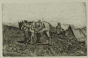 Manøvrer av Giovanni Fattori