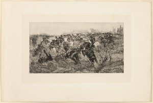 Kavaleriet av Giovanni Fattori