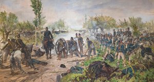 Slaget ved Custoza av Giovanni Fattori