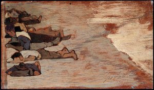 Arbeidernes lur - Maleri av Giovanni Fattori