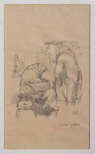 Kvinner på markedet 1918 (litho)