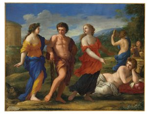 The Choice of Hercules (olje på lerret)
