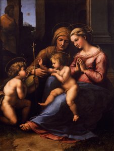 Vår Frue av guddommelig kjærlighet, av Giovan Francesco Penni, kjent som Fattore (ca 1488-1528)