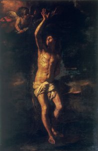 St. Sebastian av Giovanni Francesco Barbieri
