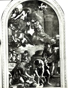 Begravelsen av Saint Petronilla av Giovanni Francesco Barbieri