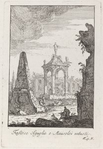 Overdådig Aguglie og gamle mausoleer av Giovanni Francesco Costa
