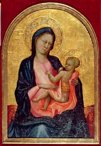 Madonna of Humility, ca. 1410 (tempera og bladgull på panel)