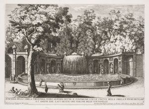 Sibylls Tiburtina-fontene. av Giovanni Francesco Venturini