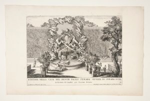 Den tredje delen av Romas fontener, palasser og hager] av Giovanni Francesco Venturini
