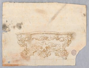 Design for et konsollbord av Giovanni Giardini
