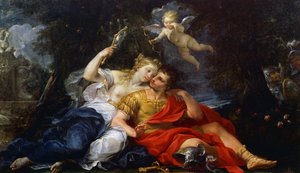 Rinald og Armida, maleri av Giovan Gioseffo dal Sole