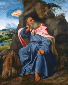 Elijah matet av ravnen, ca. 1510.