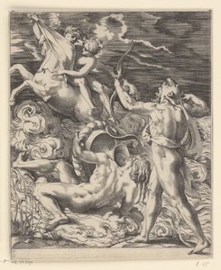Hercules dreper kentauren Nessus Scenes med Hercules (serietittel)