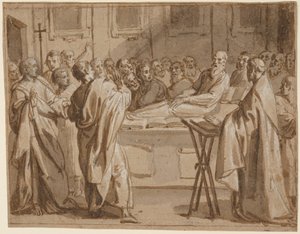 Begravelsen til Raymond Diocrès: en episode fra historien om St Bruno