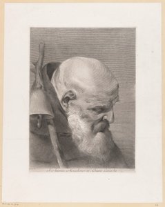 De heilige Antonius de Grote St. Anthony, patriark av munkene i Griente (tittel på objekt)