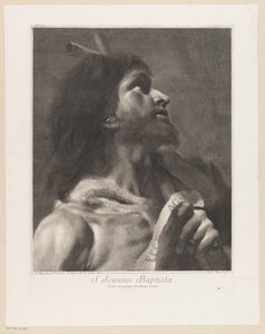 Døperen Johannes S. Joannes Baptista (tittel på objekt) av Giovanni Marco Pitteri