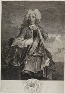 Johann Matthias, greve av Schulenburg. av Giovanni Marco Pitteri