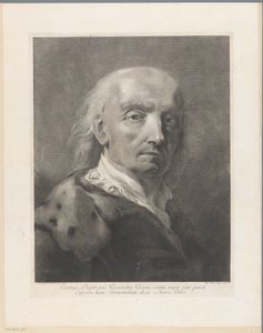 Portrett av kunstneren Giovanni Battista Piazzetta av Giovanni Marco Pitteri