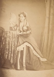 [La Comtesse ved bordholdervifte], 1860-tallet. av Giovanni Morotti