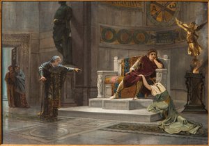 Constantine and the Slave (olje på lerret)