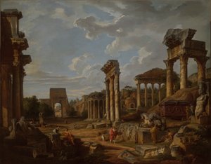 En Capriccio fra Forum Romanum