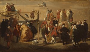 Festival på Piazza Navona, 1729.
