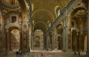 Interiør av St. Peter’s, Roma