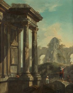 romerske ruiner av Giovanni Paolo Pannini
