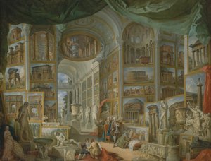 Det gamle Roma, 1757. av Giovanni Paolo Pannini