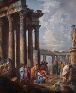 St. Paul på Malta Grasping The Viper av Giovanni Paolo Pannini