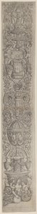 Ornamentpanel: Nereid Ridd by Two Children