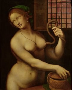 The Death of Cleopatra (olje på panel)