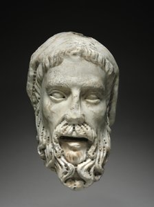Hodet for en profet, ca. 1300-1325 av Giovanni Pisano