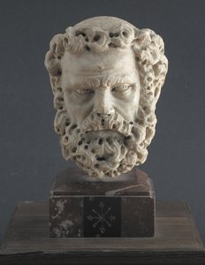 Hodet til en skjeggete mann, 1312-1314 av Giovanni Pisano