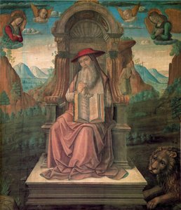 Saint Jerome Enthroned, ca 1475.