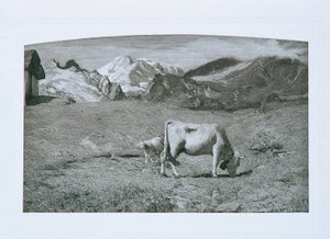 vårbeite av Giovanni Segantini