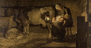 Le due madri De to mødrene, 1889.
