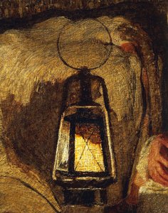 De to mødrene, av Giovanni Segantini, detalj av Giovanni Segantini