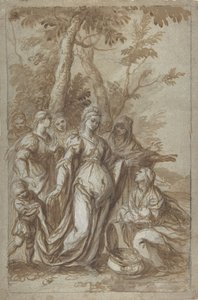 Funnet av Moses, ca. 1671. av Giovanni Stefano Danedi