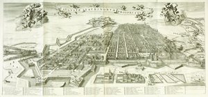 Utsikt over Torino, 1672 av Giovanni Tommaso Borgonio