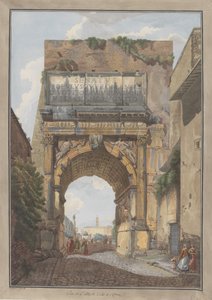 Titusbuen, ca. 1780. Skapere: Giovanni Volpato, Louis Ducros. av Giovanni Volpato, Louis Ducros