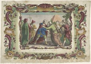 Josef møter faren sin i Gosen The Life of Joseph (serietittel) av Giovanni Volpato