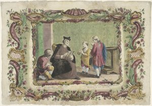 Undervisning av uvitende II opus misericordiae spiritualis / La segunda obra de misericordia spiritual (...) (tittel på objekt) The Spiritual Works of Mercy (serietittel) av Giovanni Volpato