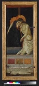 Pieta, revers (tempera og gull på panel)